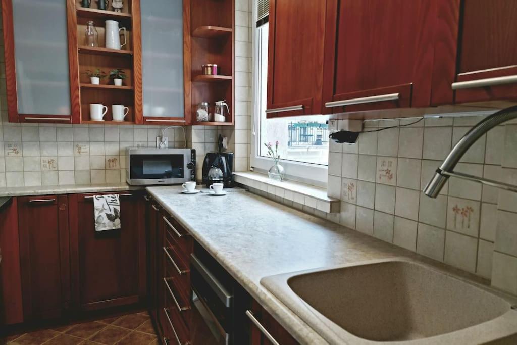Apartament Zachodni Z Balkonem 4 Osoby Varsovia Exterior foto